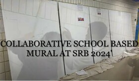 Collaborative School Based Mural at SRB 2024